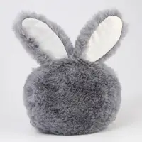Сумка детская &laquo;Зайчик&raquo;, 20&times;20 см, серая