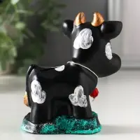 Копилка "Бычок" 11,5х10х6,5 см, чёрный Копилка "Бычок" 11,5х10х6,5 см, чёрный