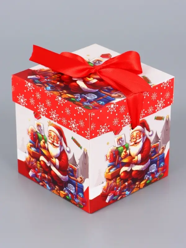 Коробка Самосборная Коробка Самосборная "Колокольчики" 15х15х15 см