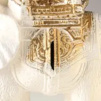 Копилка для денег &laquo;Слон Богатство&raquo;, гипс, белый, 29&times;21&times;9 см