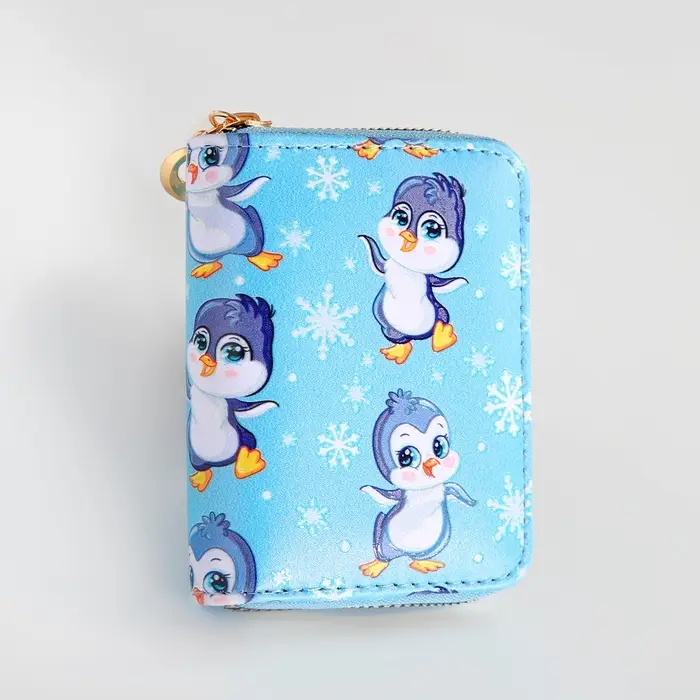 Кошелёк на молнии Выбражулька, голубой