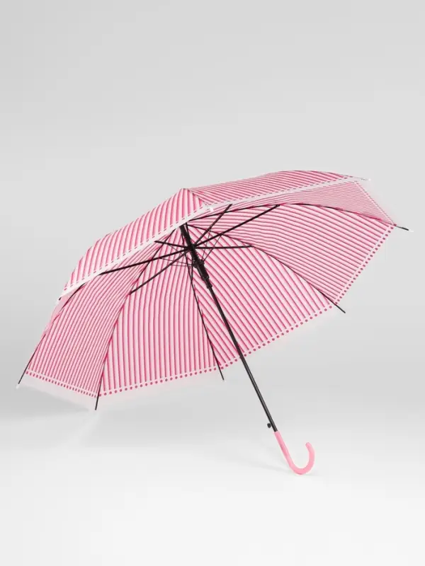 Зонт полуавтоматический &laquo;Полосы&raquo;, 8 спиц, R=46/53 см, d=92 см, МИКС