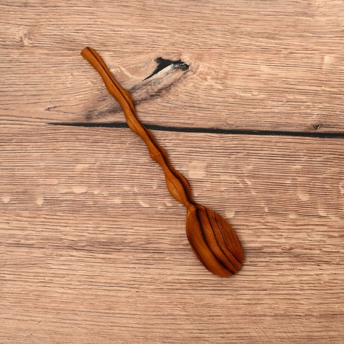 Ложка 23 см, тиковое дерево