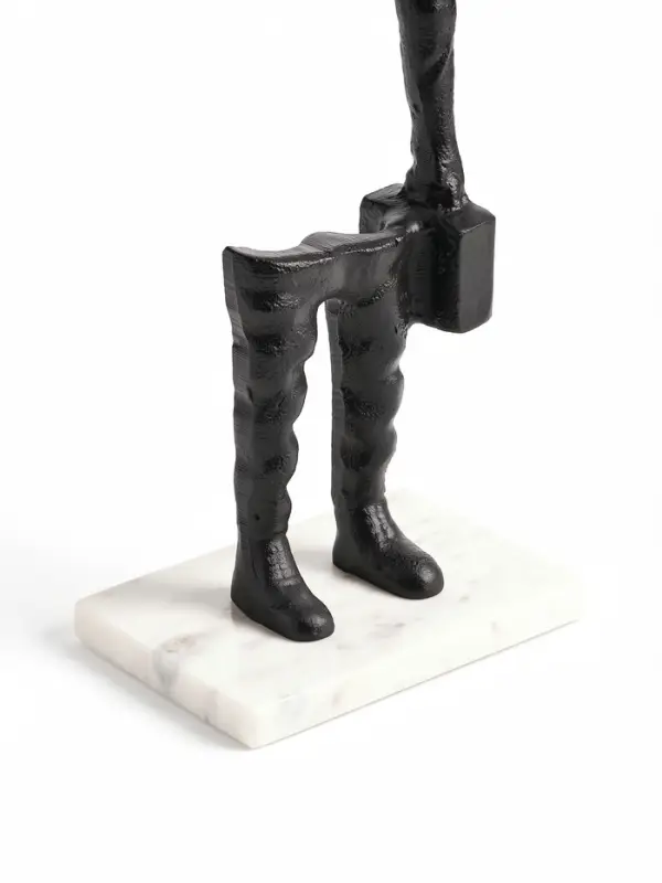 Сувенир &laquo;Опустошение&raquo;, 14&times;10&times;47 см, алюминий, мрамор