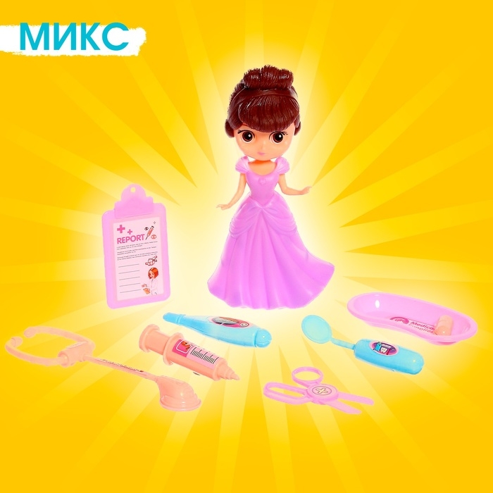 Кукла малышка «Кэтти» с аксессуарами, МИКС Кукла малышка «Кэтти» с аксессуарами, МИКС