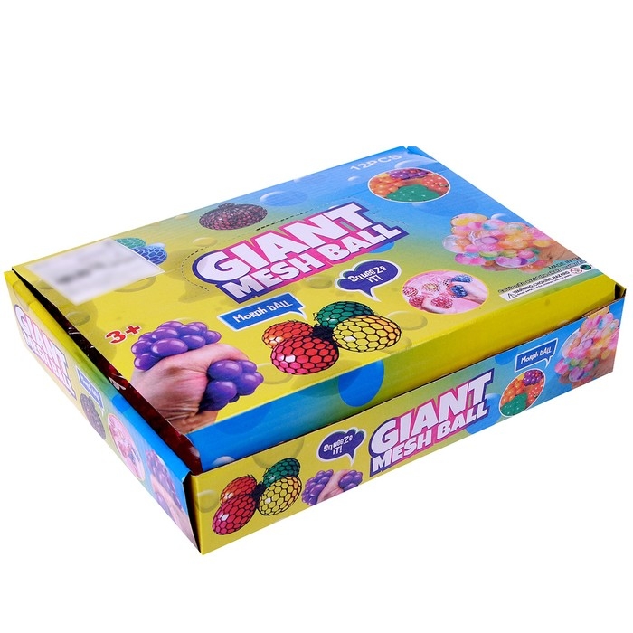 Мялка «Шар» с гидрогелем, цвета МИКС Мялка «Шар» с гидрогелем, цвета МИКС