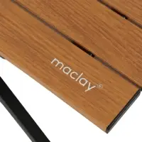 Стол туристический Maclay, складной, 70&times;60&times;45 см, цвет под дерево