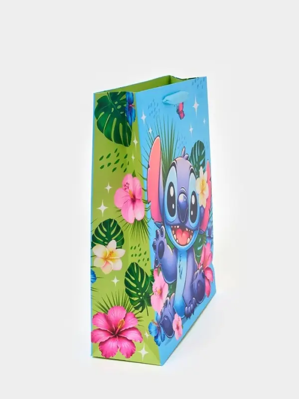 Пакет подарочный &laquo;Привет&raquo;, 26 &times; 9 &times; 30 см