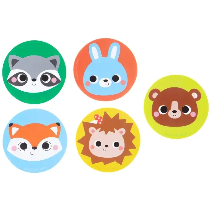 Мемо-игра: Присоски многоразовые для игры в ванной «Животные леса», найди пару, 5 пар, 10 стикеров EVA, Крошка Я Мемо-игра: Присоски многоразовые для игры в ванной «Животные леса», найди пару, 5 пар, 10 стикеров EVA, Крошка Я