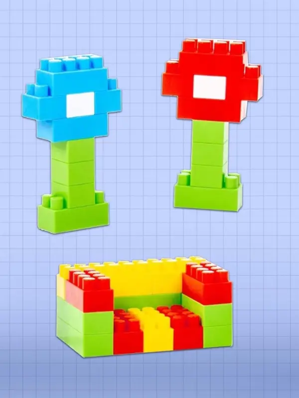 Конструктор &laquo;Большой&raquo;, 96 деталей