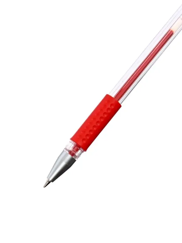 Набор гелевых ручек Calligrata, 3 цвета, узел 0.7 мм, резиновый упор, в блистере на кнопке