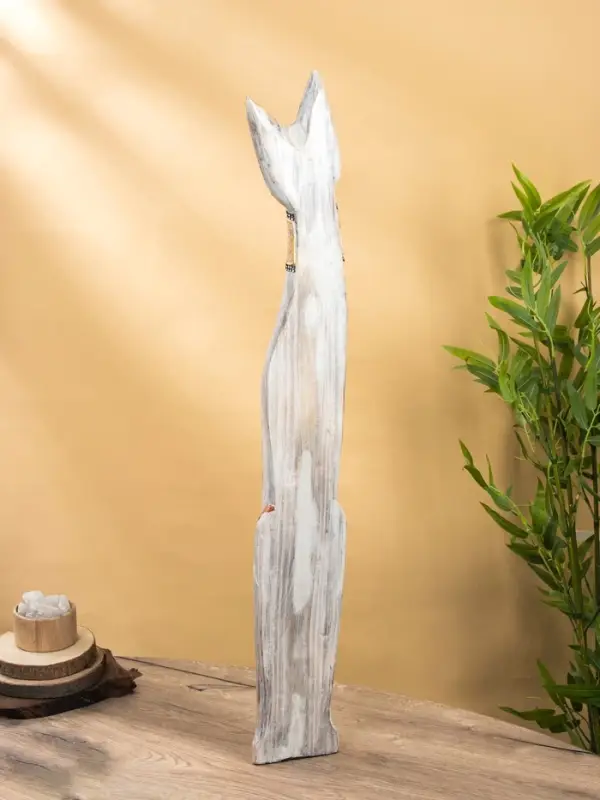 Сувенир &laquo;Кошка с золотыми бабочками и зеркальным сердцем&raquo;, 100&times;16&times;7 см, МИКС