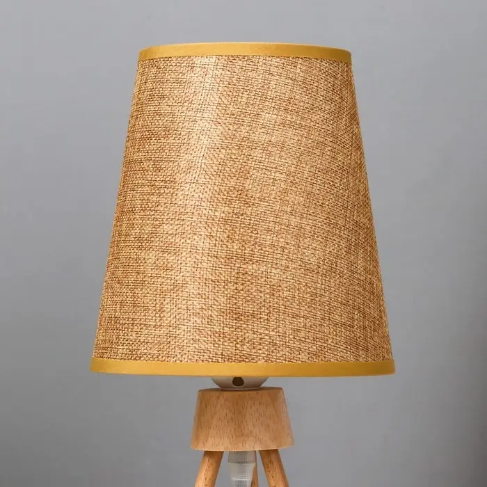 Лампа настольная RISALUX 16600/1CF, E27, 40 Вт, кофейная, 16&times;16&times;36.5 см