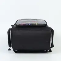 Ранец с эргономичной спинкой квадратный с доп. элементами "Gamer"