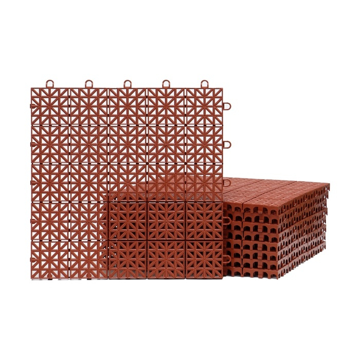 Универсальное покрытие ERFOLG H & G 33 х 33 см, терракот, набор 9 шт Универсальное покрытие ERFOLG H & G 33 х 33 см, терракот, набор 9 шт