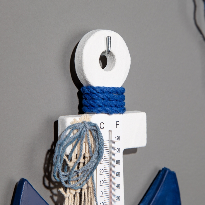 Сувенир интерьерный Сувенир интерьерный "Якорь" с термометром 21*15см