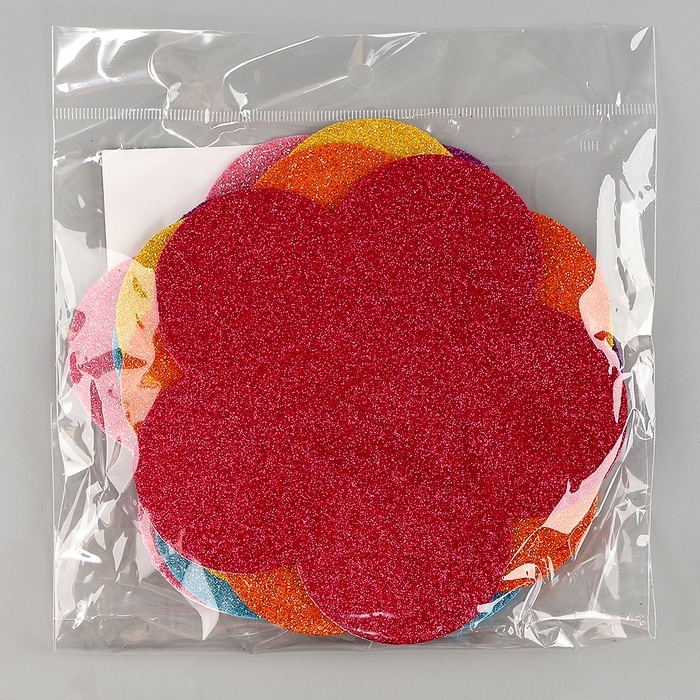 Набор наклеек из EVA «Цветочек», 6 шт., цвет МИКС Набор наклеек из EVA «Цветочек», 6 шт., цвет МИКС