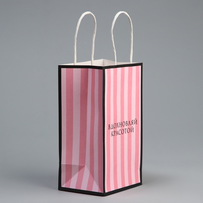 Пакет подарочный крафтовый, упаковка, «Красота», 12 х 21 х 9 см Пакет подарочный крафтовый, упаковка, «Красота», 12 х 21 х 9 см