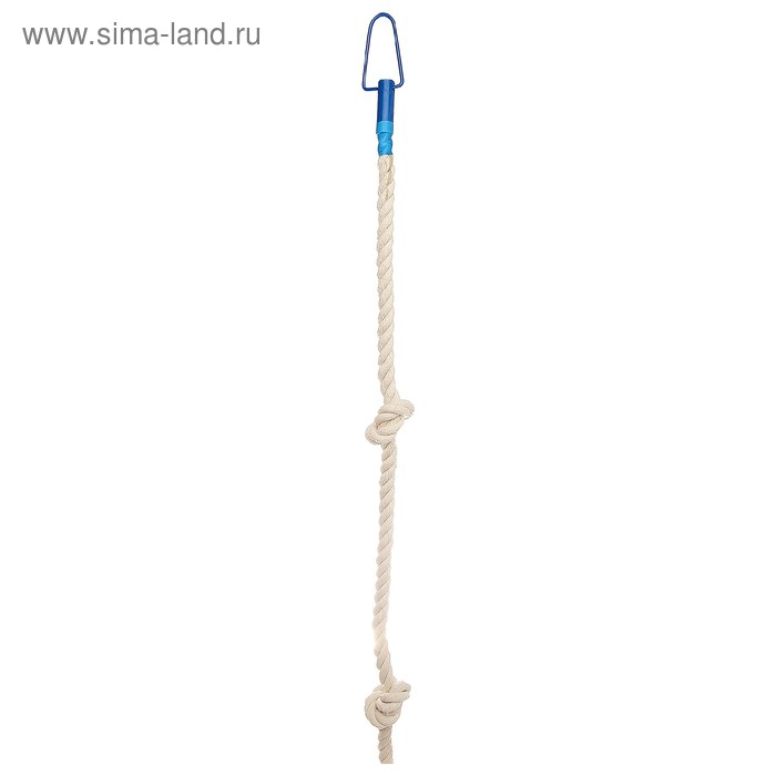 Канат для лазания, с узлами, длина 2,5 м Канат для лазания, с узлами, длина 2,5 м