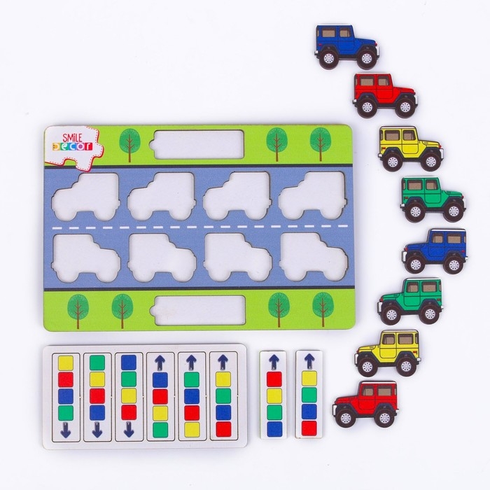 Обучающая игра «Машинки» Обучающая игра «Машинки»