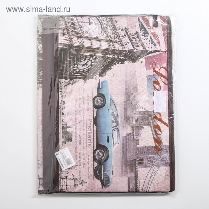 Короб стеллажный для хранения с крышкой «Страны», 38×25×25 см, дизайн МИКС