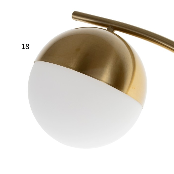 Торшер 19056/1 E27 40Вт медь 35х30х165 см