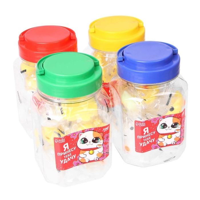 Антистресс сквиш мялка «Котики», в банке,цвета МИКС Антистресс сквиш мялка «Котики», в банке,цвета МИКС