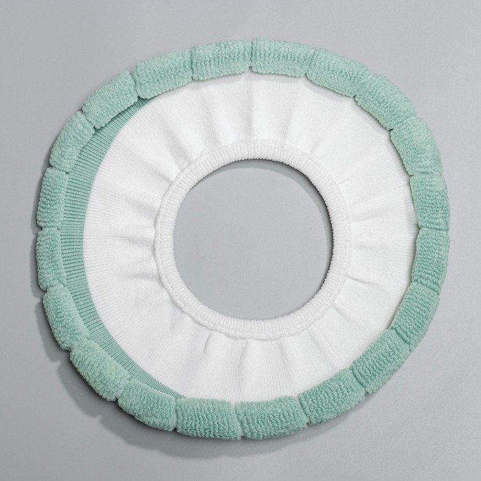 Чехол на сиденье для унитаза на резинке «Полоски», 31,5×31,5 см, 75 г, цвет МИКС Чехол на сиденье для унитаза на резинке «Полоски», 31,5×31,5 см, 75 г, цвет МИКС