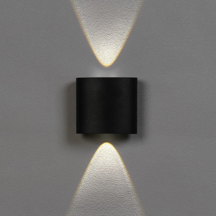 Светильник фасадный «Полусфера», FSD-074, 2 Вт, 4000К, 1 луч, IP65, 220 В, пластик, черный   1008420 Светильник фасадный «Полусфера», FSD-074, 2 Вт, 4000К, 1 луч, IP65, 220 В, пластик, черный   1008420