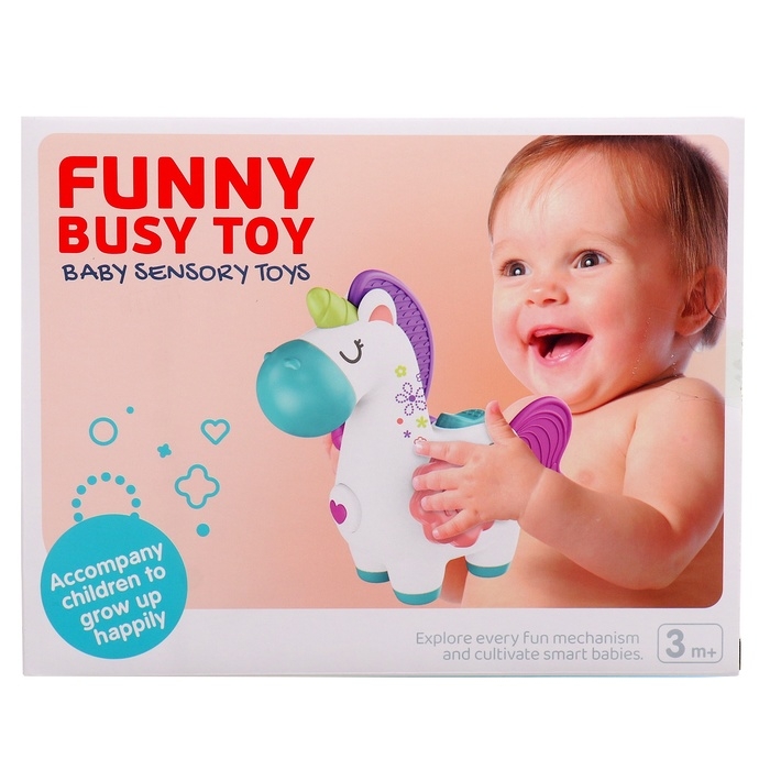 Развивающая игрушка «Единорожка», звуковые эффекты Развивающая игрушка «Единорожка», звуковые эффекты