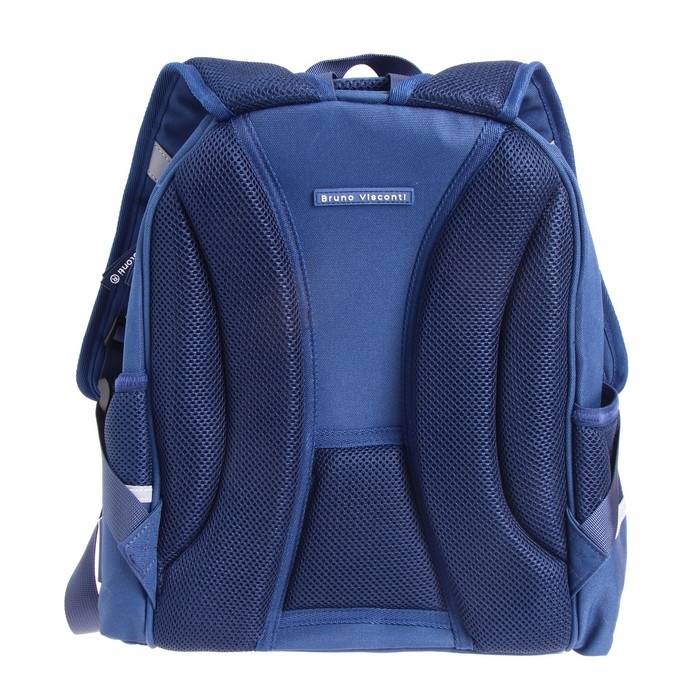 Рюкзак каркасный 36 х 28 х 17 см, + пенал, Bruno Visconti Рюкзак каркасный 36 х 28 х 17 см, + пенал, Bruno Visconti "Корги"