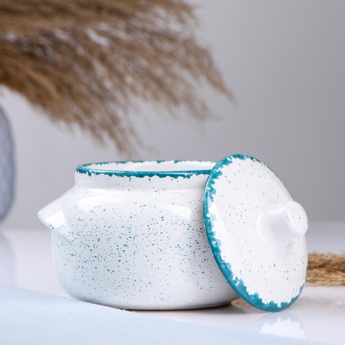 Горшок керамический для запекания  Горшок керамический для запекания "Новарусса №5" 0,5л / 14х12см, варадеро