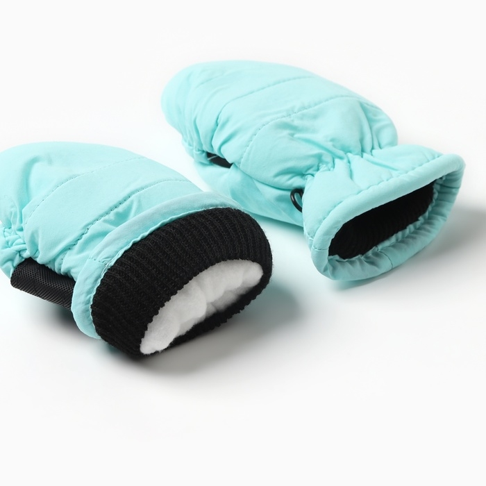 Варежки зимние детские MINAKU, цвет голубой, 15см