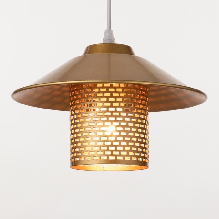 Светильник BayerLux Светильник BayerLux "Туаз" Е27 40Вт золото 25х25х13см