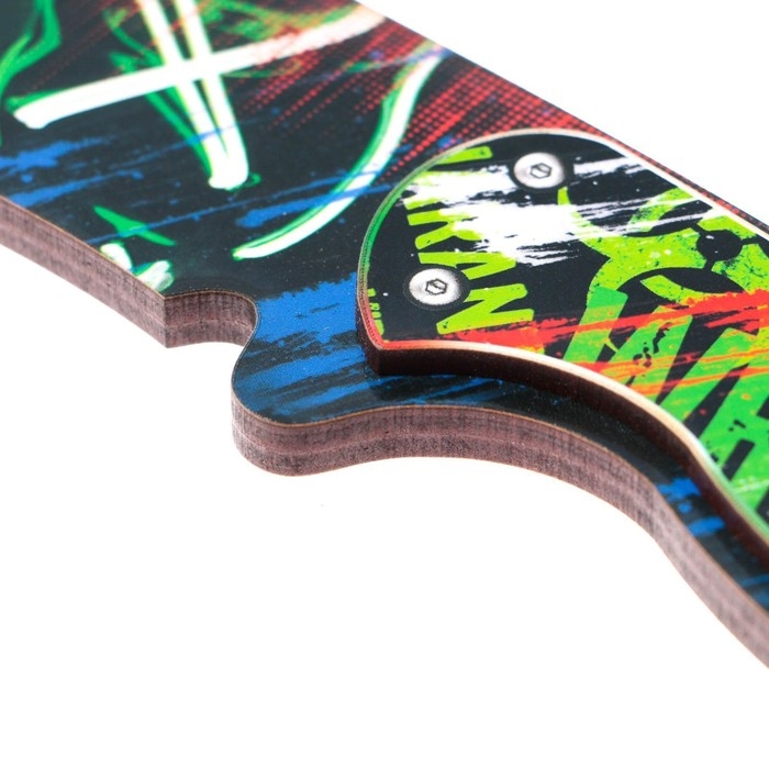 Деревянное оружие, детское сувенирное «Граффити», нож мачете, 43 х 6,7 см Деревянное оружие, детское сувенирное «Граффити», нож мачете, 43 х 6,7 см