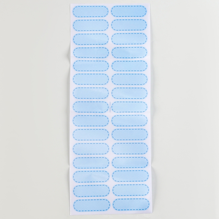 Термобирки для одежды. Набор именных термонаклеек для маркировки детских вещей &laquo;Одежда для котика&raquo;, 30 шт