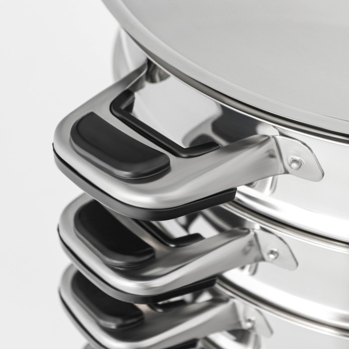 Мантоварка «Алтын», 7,5 л, d=30 см, 5 секций, металлическая крышка, капсульное дно, индукция