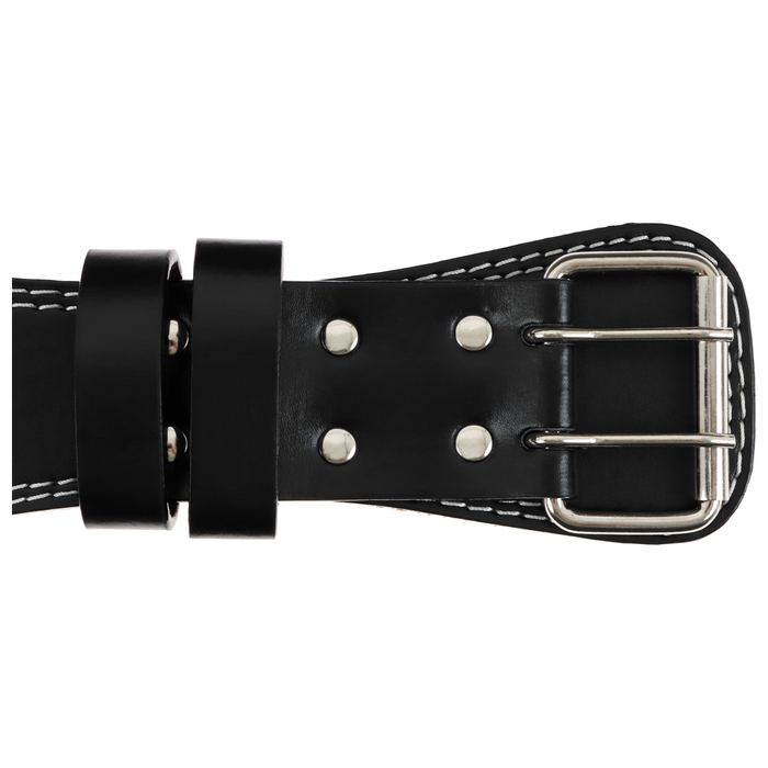 Пояс для тяжёлой атлетики ONLYTOP 100 см, искусственная кожа, цвет чёрный Пояс для тяжёлой атлетики ONLYTOP 100 см, искусственная кожа, цвет чёрный