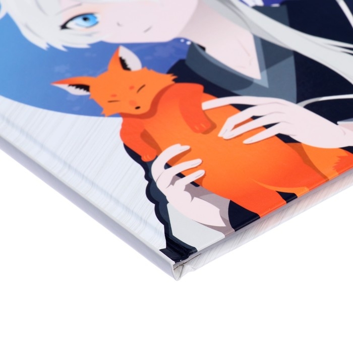 Дневник универсальный для 1-11 классов, Дневник универсальный для 1-11 классов, "Аниме. Мальчик и лисенок", твердая обложка 7БЦ, матовая ламинация, выборочный лак, 40 листов