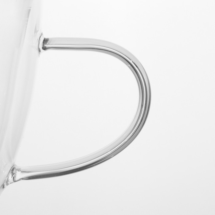 Кружка стеклянная с двойными стенками «Дуо», 300 мл Кружка стеклянная с двойными стенками «Дуо», 300 мл