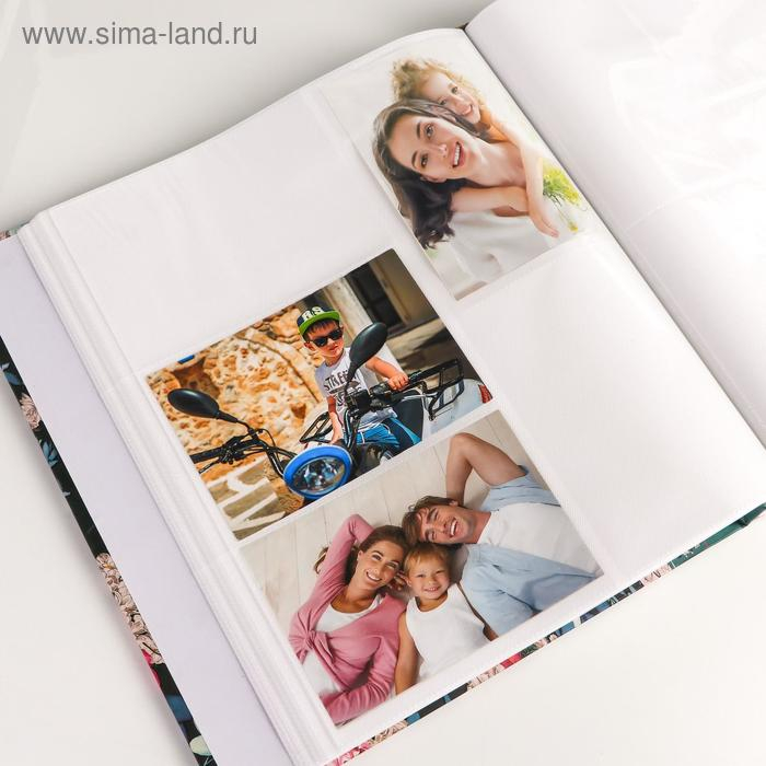 Фотоальбом на 400 фото 10х15 см Фотоальбом на 400 фото 10х15 см "Цветочная элегия" в коробке МИКС 34х31х5,5 см