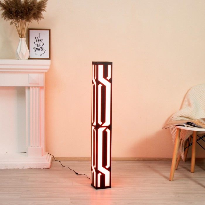 Торшер  Торшер "Рондо" LED 20Вт RGB пульт ДУ черный