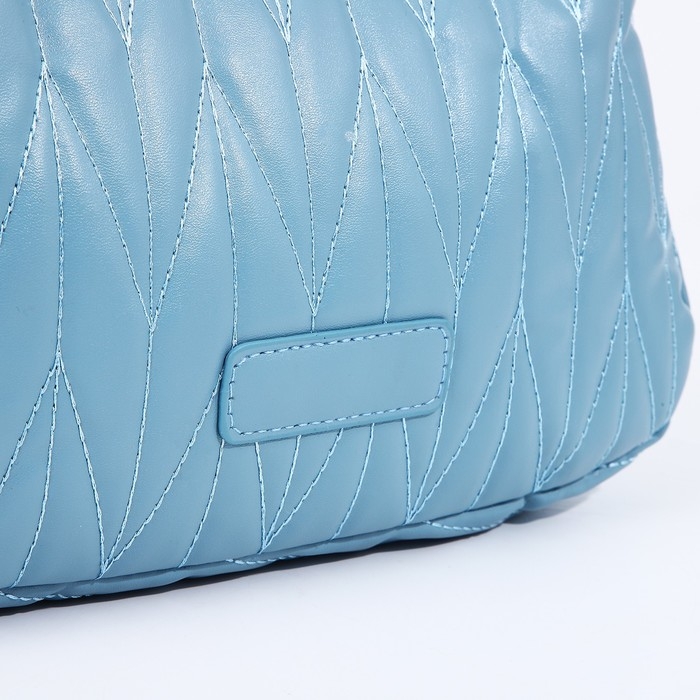 Сумка кросс-боди на молнии, цвет голубой Сумка кросс-боди на молнии, цвет голубой