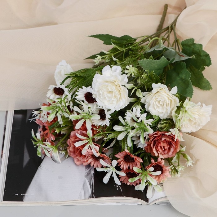 Букет Букет "Роза многолепестковая" 5х27 см, микс