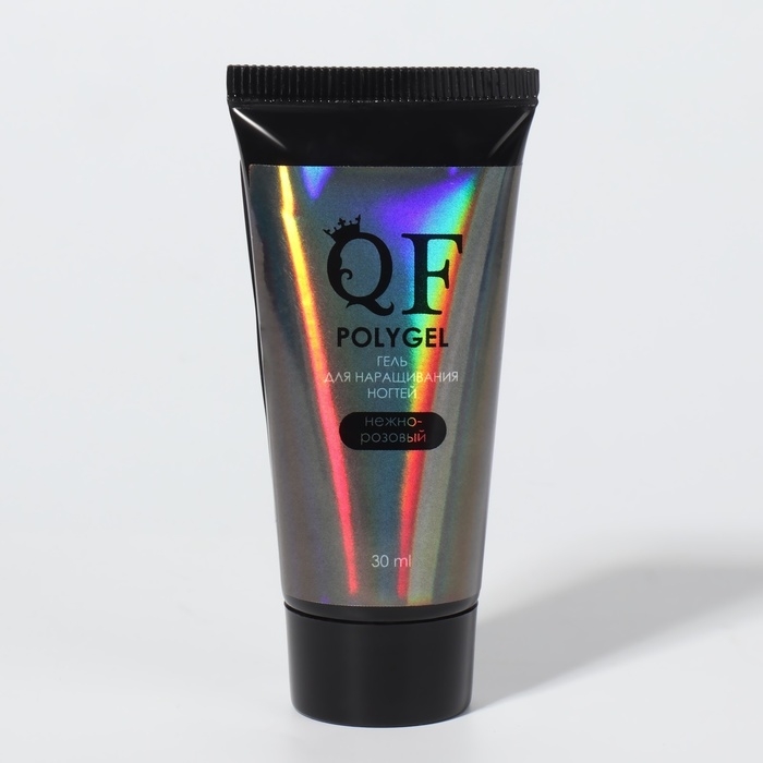 Полигель для наращивания, 3-х фазный, 30 мл, LED/UV, цвет нежно-розовый Полигель для наращивания, 3-х фазный, 30 мл, LED/UV, цвет нежно-розовый