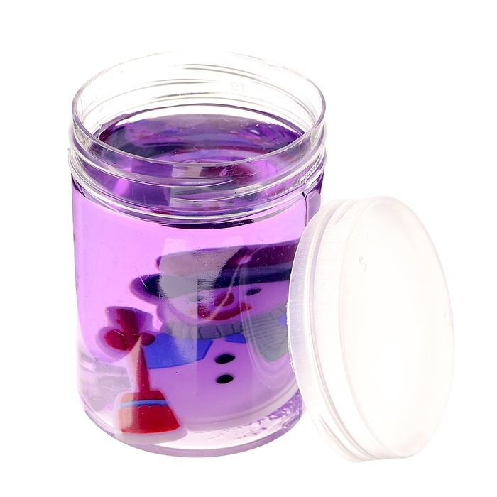 Лизун - слайм «Новогодний», цвета МИКС