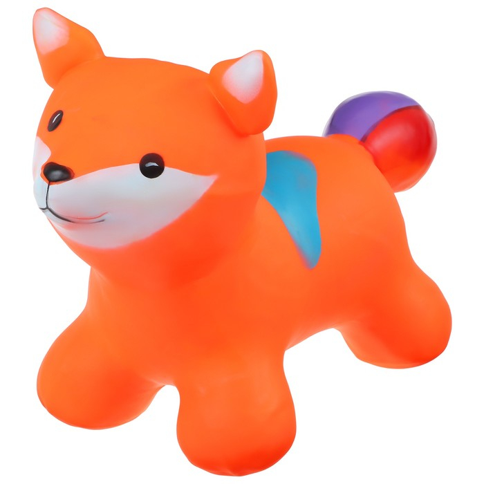 Попрыгун ZABIAKA «Лисёнок», 75х45 см, 1400 г, цвет оранжевый Попрыгун ZABIAKA «Лисёнок», 75х45 см, 1400 г, цвет оранжевый