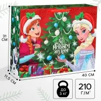 Пакет ламинат горизонтальный, &laquo;С Новым годом&raquo;, 40&times;31&times;11.5 см, МИКС