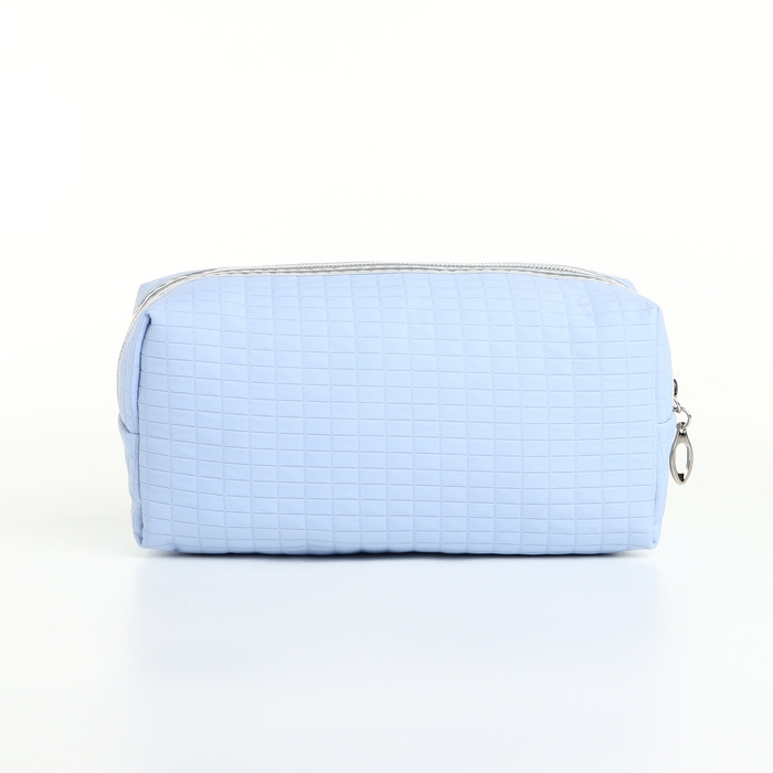 Косметичка на молнии, цвет голубой Косметичка на молнии, цвет голубой