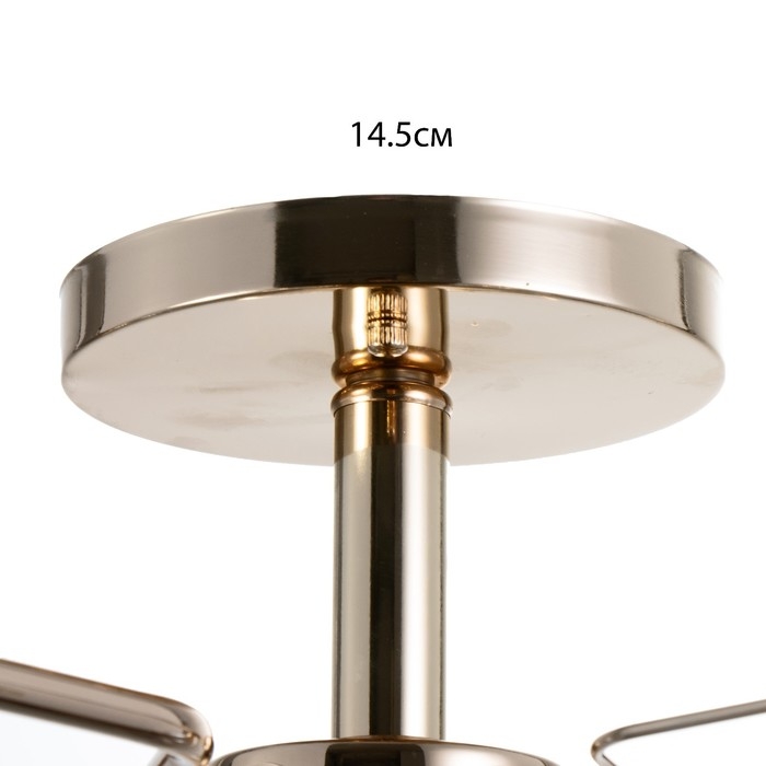 Люстра Люстра "Донна" 5хЕ27 40Вт золото 56х56х22 см BayerLux